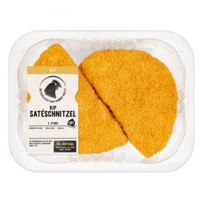 Huismerk Kip satéschnitzel
