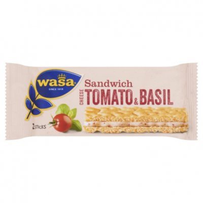 Wasa Sandwich cream cheese, tomato & basil