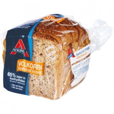 Atkins Laag koolhydraat volkoren brood half