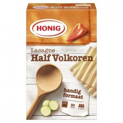 Honig Half volkoren lasagnebladen