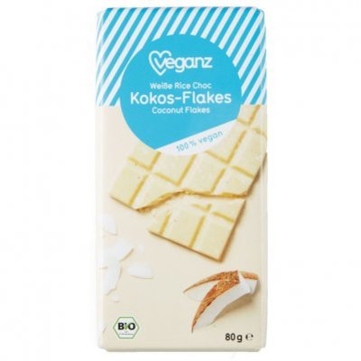 Veganz WeiĂźe rice choc kokos flakes