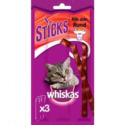 Whiskas Kattensnacks rund 3 sticks