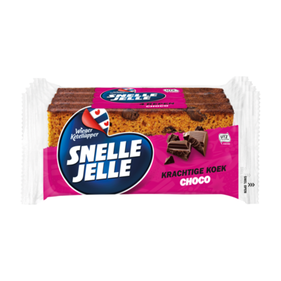 Snelle Jelle Kruidkoek Choc 4-Pack