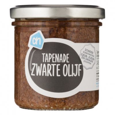Huismerk Tapenade zwarte olijven