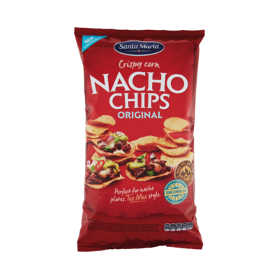 Santa Maria Crispy Corn Nacho Chips Original