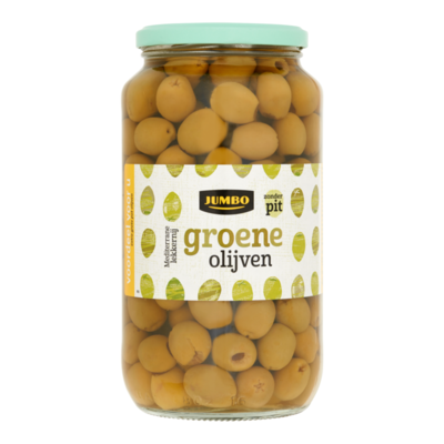 Huismerk Groene Olijven Zonder Pit Voordeel