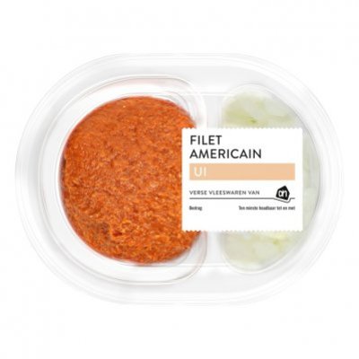 Huismerk Filet americain met ui