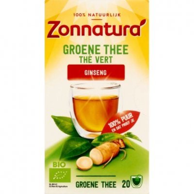 Zonnatura Groene thee ginseng
