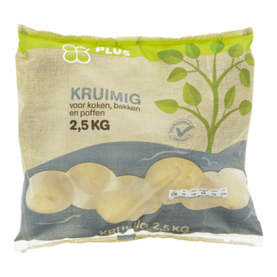 Huismerk Kruimige aardappelen