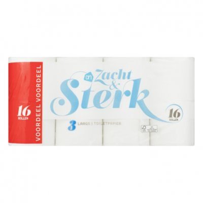 Huismerk Zacht & sterk toiletpapier 3-laags