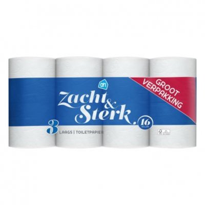 Huismerk Zacht & sterk toiletpapier 3-laags
