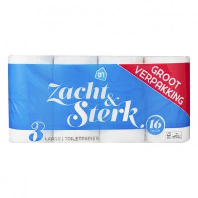 Huismerk Zacht & sterk toiletpapier 3-laags
