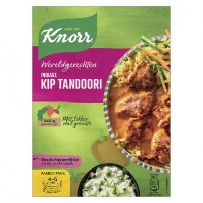 Knorr Wereldgerechten indiase kip tandoori