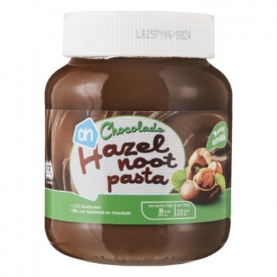 Huismerk Hazelnootpasta