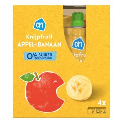 Huismerk Knijpzakje appel-banaan