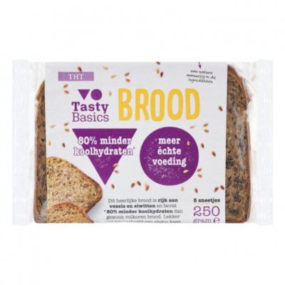 TastyBasics Brood extra vezels en eiwitten