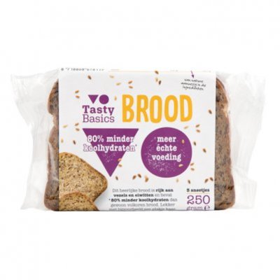 TastyBasics Brood extra vezels en eiwitten