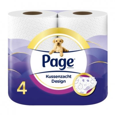 Page Toiletpapier kussenzacht design