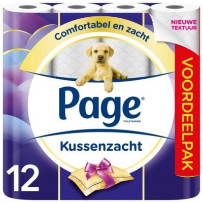 Page Kussenzacht toiletpapier