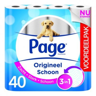 Page Origineel schoon toiletpapier
