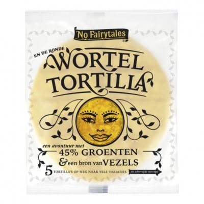 No Fairytales Wortel tortilla wrap