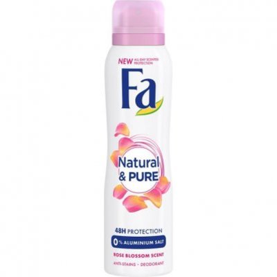Fa Deospray naturel & pure light rose