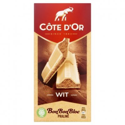 Côte d'Or Bonbonbloc praline wit