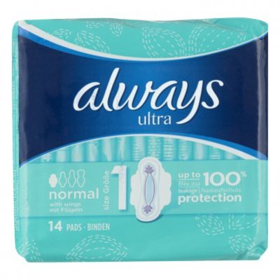 Always Ultra normal maat 1 maandverband vleugel