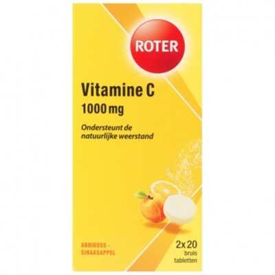 Roter Vitamine C 1000 mg bruistabletten