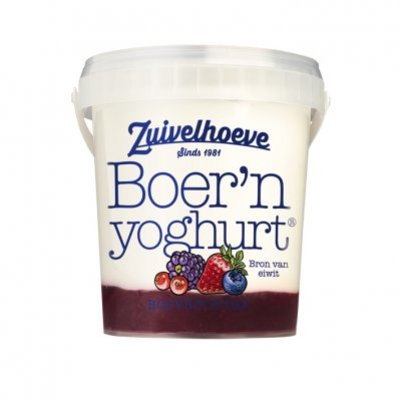 Zuivelhoeve Boer'n yoghurt bosvruchten