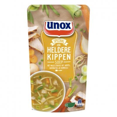 Unox Soep in zak heldere kippensoep