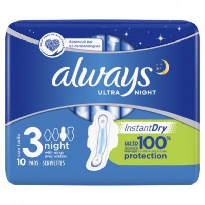 Always Ultra night (maat 3) maandverbanden