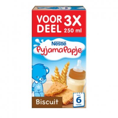 Nestlé Pyjamapapje vanille 6+ mnd baby pap