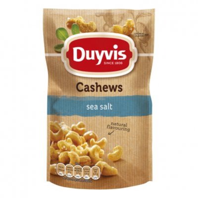 Duyvis Puur natuur cashews zeezout