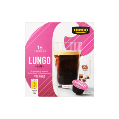 Huismerk Lungo Cafe 16 Capsules