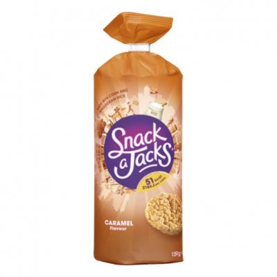 Snack a Jacks Rijstwafels caramel