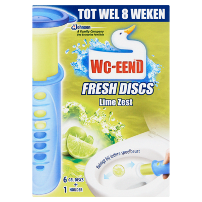WC Eend Fresh discs lime zest