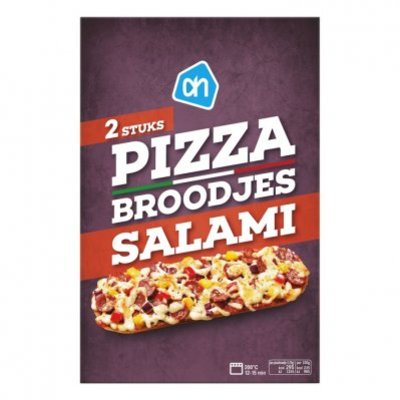 Huismerk Pizzabroodjes salami