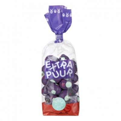 Huismerk Chocolade paaseitjes extra puur 70%