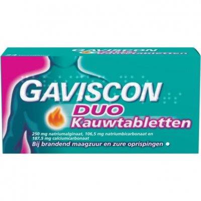 Gaviscon Duo kauwtabletten