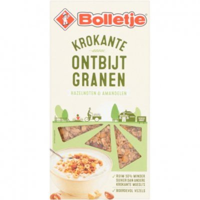 Bolletje Krokante ontbijtgranen met noten