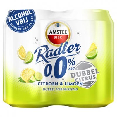 Amstel Radler dubbel citrus 0.0%