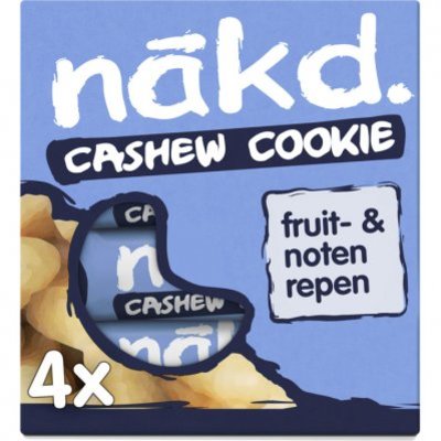 Nakd Cashew cookie notenreep met fruit