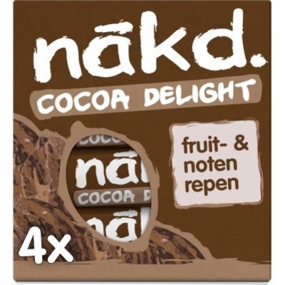 Nakd Cocoa delight fruitreep met noten