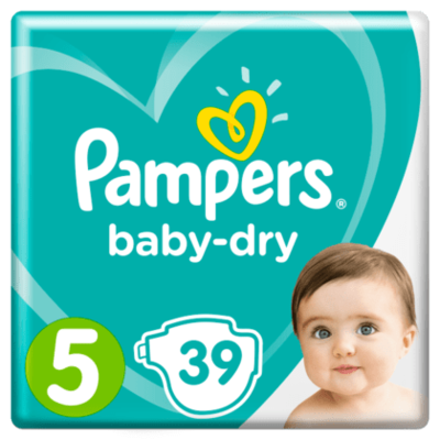 Pampers Luiers GVP Baby Dry maat 5