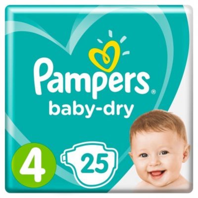 Pampers Baby dry maat 4