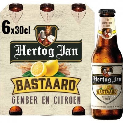Hertog Jan Bastaard radler gember en citroen