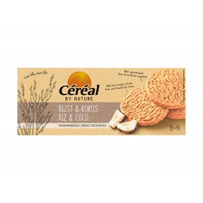 Céréal Meergranen koekjes rijst kokos