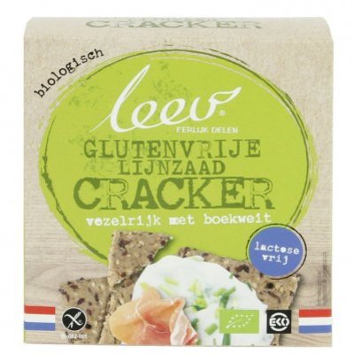 Leev Crackers boekweit bio glutenvrij