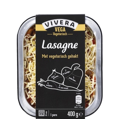 Vivera lasagne bolognese